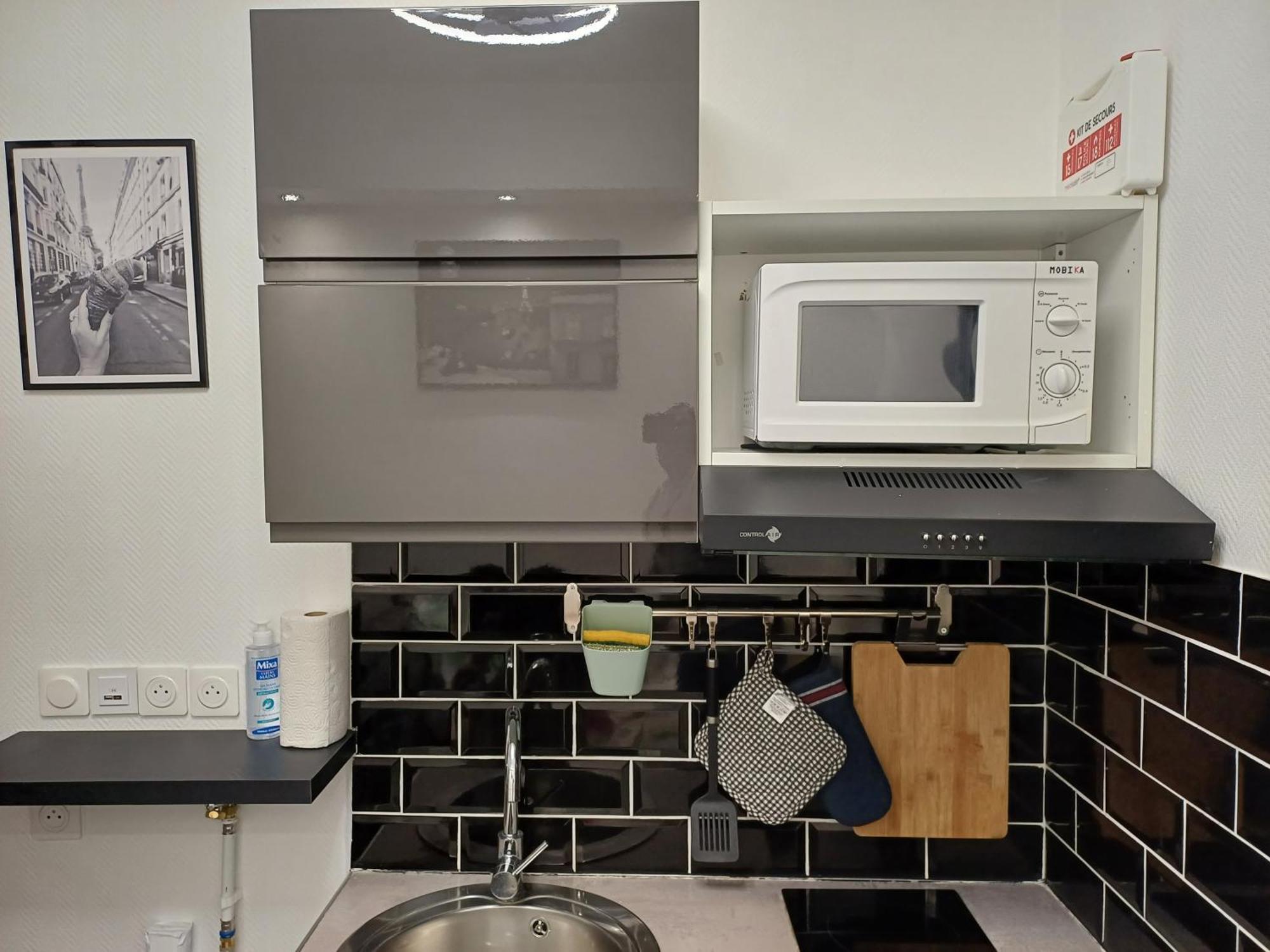 Bright Small Studio Paris Saint Ouen Saint-Ouen (Seine-Saint-Denis) Exterior foto